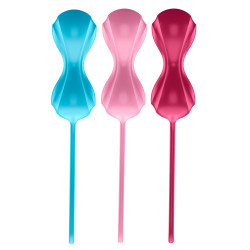 Satisfyer Kit de 3 boules de geisha - 3.4 cm